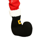 Furniture Leg Covers Santa Claus Removable Fabric