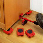 Furniture Lifting Kit Lever Lift & Non-Scratch Pads