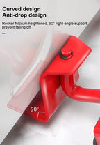 Furniture Mover Set Lever Bar Anti-Slip Rubber Wheels