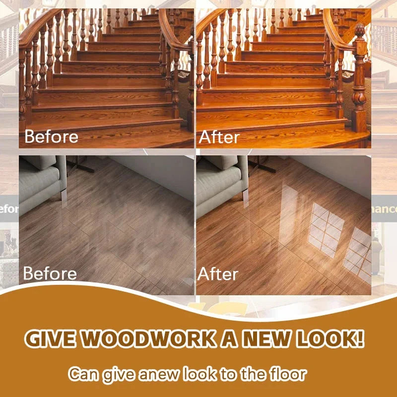 Furniture Polish Spray Beeswax Formula Non-Toxic Slip-Resistant