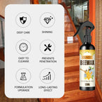 Furniture Polish Spray Beeswax Formula Non-Toxic Slip-Resistant