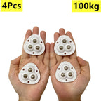 Furniture Wheels Self-Adhesive 360-Degree Swivel Set of 4