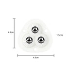 Furniture Wheels Self-Adhesive 360-Degree Swivel Set of 4