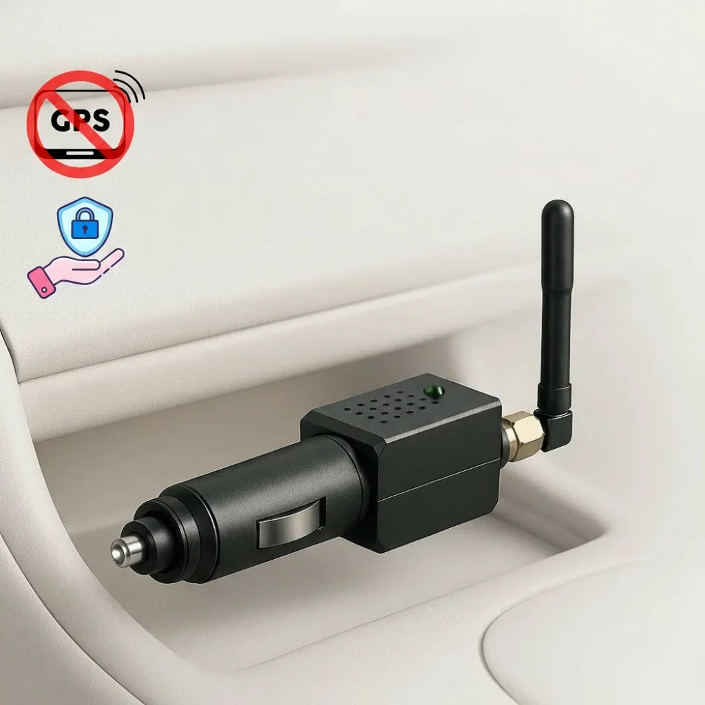 GPS Blocker Plug-In 12V–24V Anti-Tracking