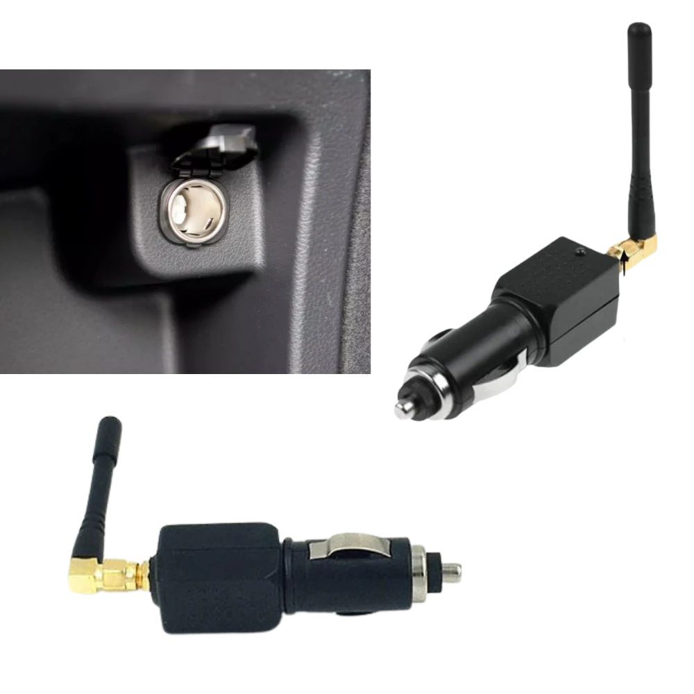 GPS Signal Jammer 12V Cigarette Lighter Plug-In Compact & Portable