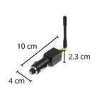 GPS Signal Jammer 12V Cigarette Lighter Plug-In Compact & Portable