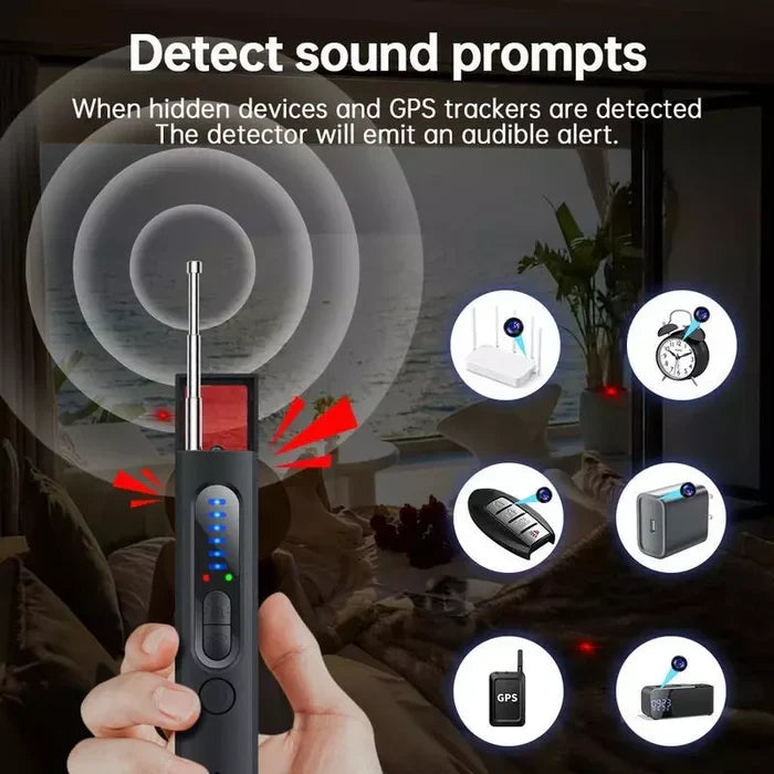 GPS Tracker Detector RF & Magnetic 25-Hour Battery