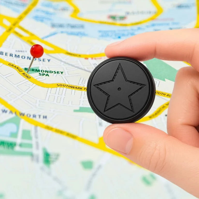GPS Tracker Magnetic 4G Real-Time 30-Day Battery
