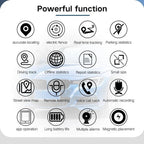 GPS Tracker Magnetic 4G Real-Time 30-Day Battery