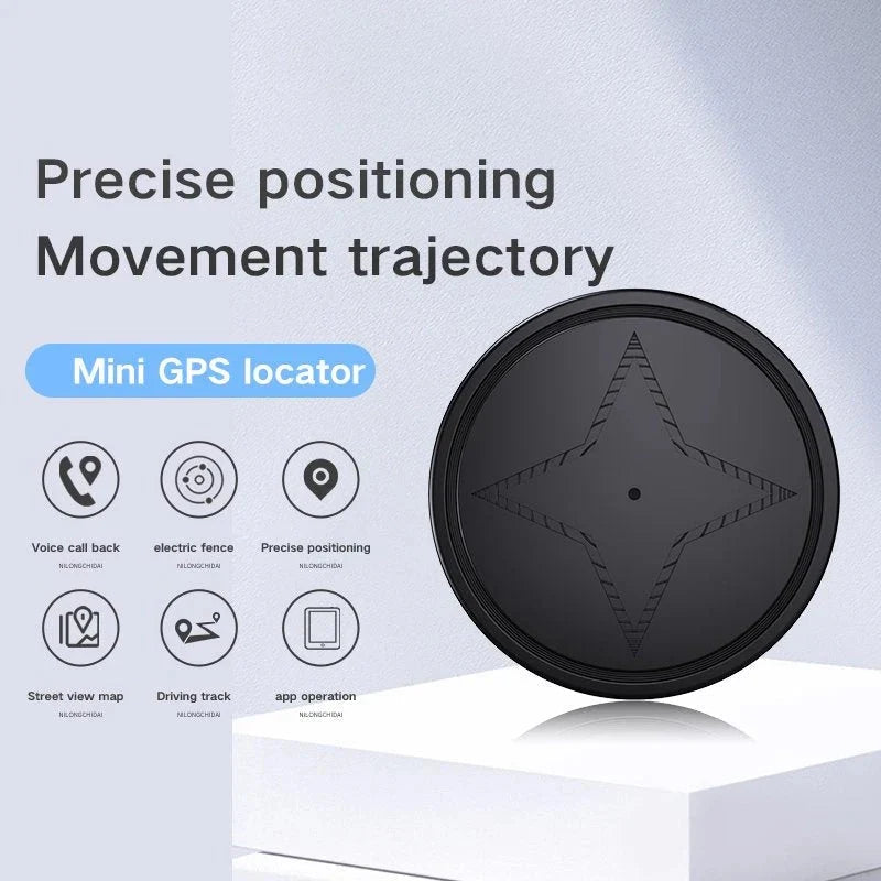 GPS Tracker Magnetic 4G Real-Time 30-Day Battery