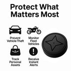 GPS Tracker Magnetic 4G Real-Time 30-Day Battery
