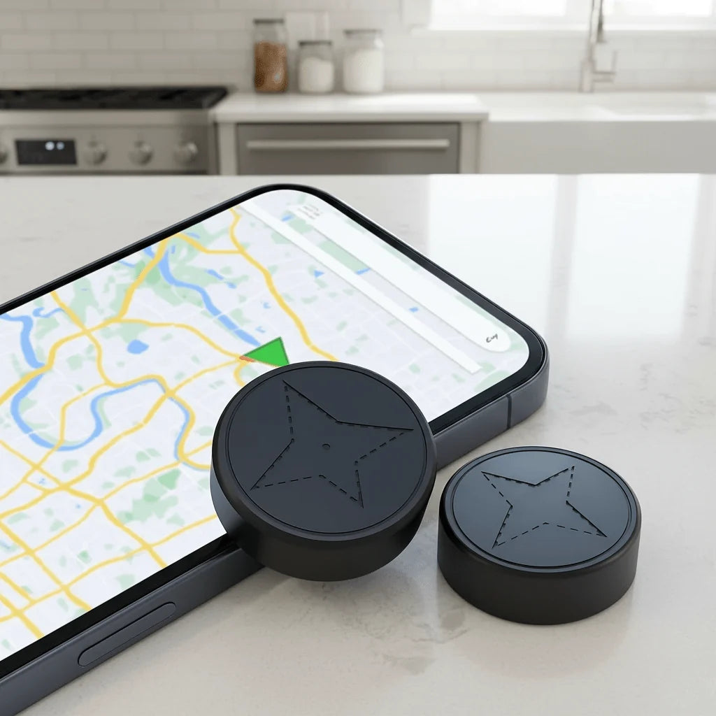 GPS Tracker Magnetic Mount Rechargeable Real-Time Tracking