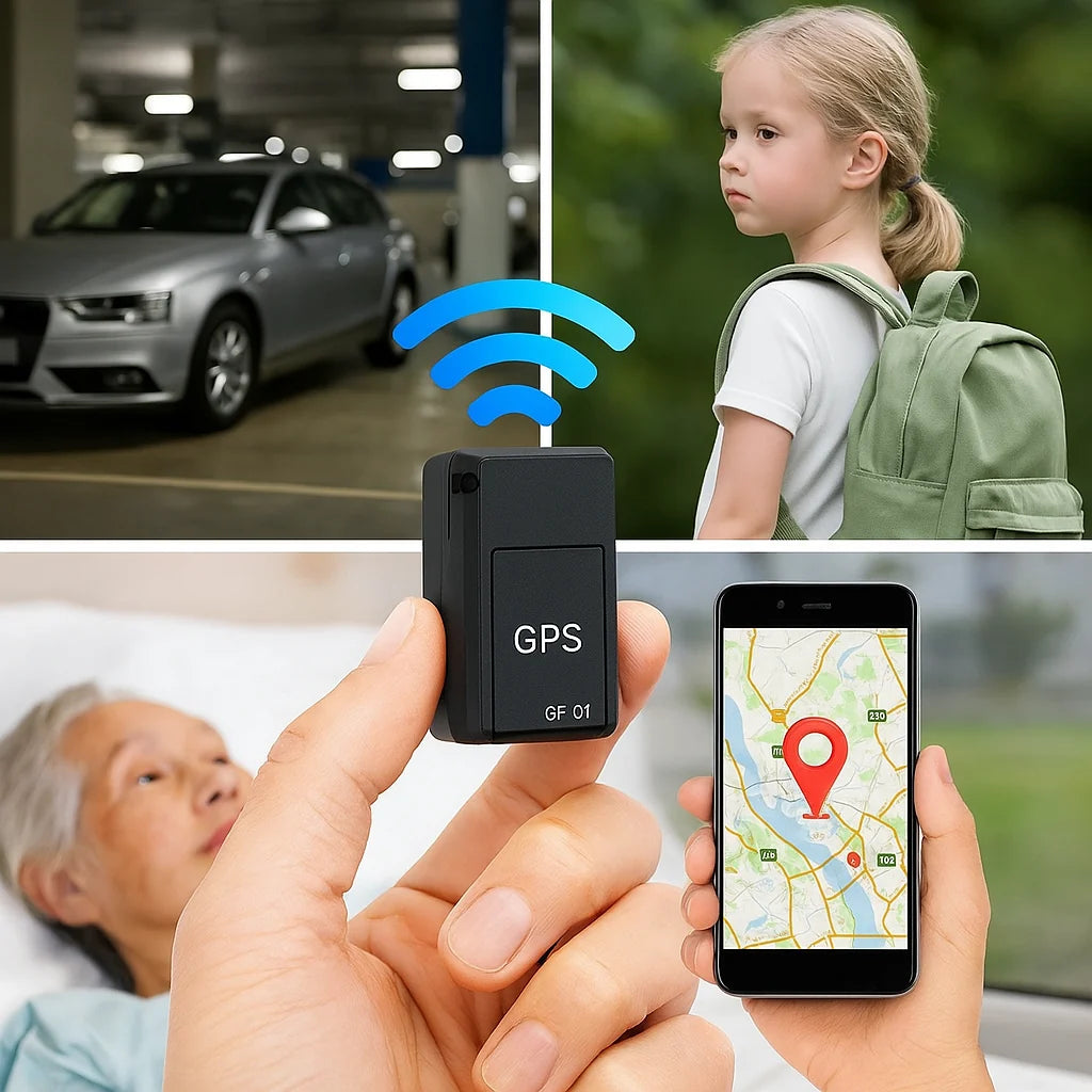 GPS Tracker Magnetic Real-Time Voice Recording