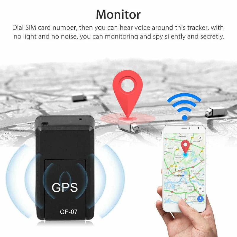 GPS Tracker Magnetic Real-Time Voice Recording
