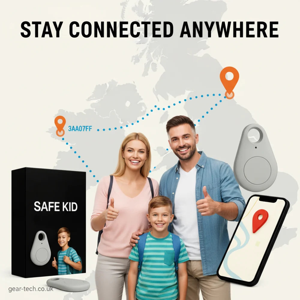 GPS Tracker Real-Time Location & SOS Alert
