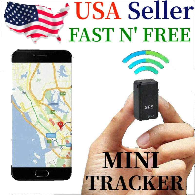 GPS Tracker Real-Time Magnetic Mount Long Battery Life