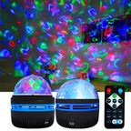 Galaxy Projector Aurora & Stars Music-Syncing USB Powered