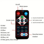 Galaxy Projector Aurora & Stars Music-Syncing USB Powered