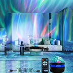 Galaxy Projector Aurora & Stars Music-Syncing USB Powered