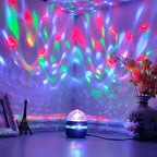 Galaxy Projector Aurora & Stars Music-Syncing USB Powered