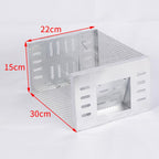 Galvanized Steel Multi-Catch Live Mouse Trap (Child & Pet Safe)