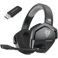 Gaming Headset Wireless Active Noise Reduction Built-In Mic