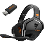 Gaming Headset Wireless Active Noise Reduction Built-In Mic