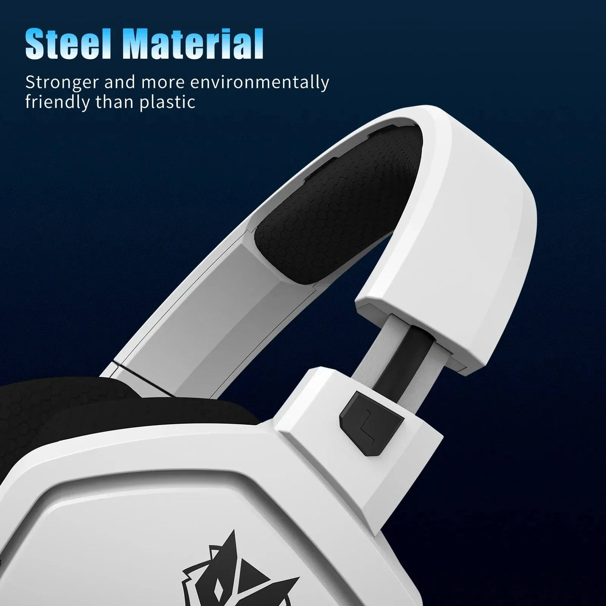Gaming Headset Wireless Active Noise Reduction Built-In Mic