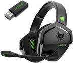 Gaming Headset Wireless Active Noise Reduction Built-In Mic