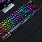 Gaming Keyboard & Mouse Combo Full-Size RGB Wired USB