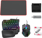 Gaming Keyboard & Mouse Combo RGB Backlit 35-Key Anti-Ghosting
