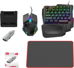 Gaming Keyboard & Mouse Combo RGB Backlit 35-Key Anti-Ghosting