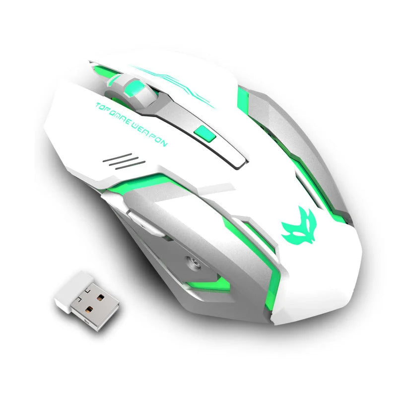 Gaming Mouse Ergonomic 1600 DPI Wireless Charging