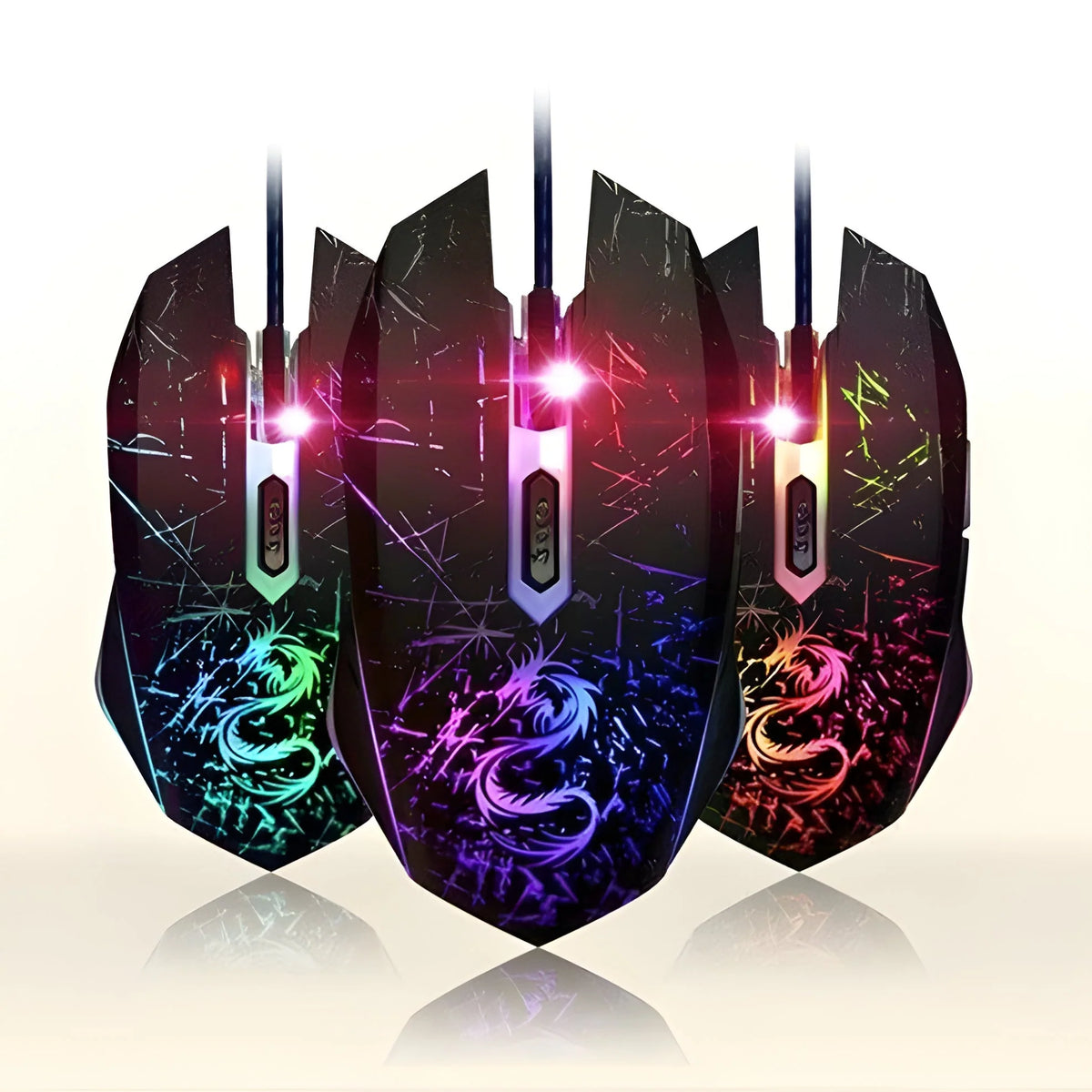 Gaming Mouse Wired 3200 DPI Programmable Buttons