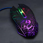 Gaming Mouse Wired 3200 DPI Programmable Buttons