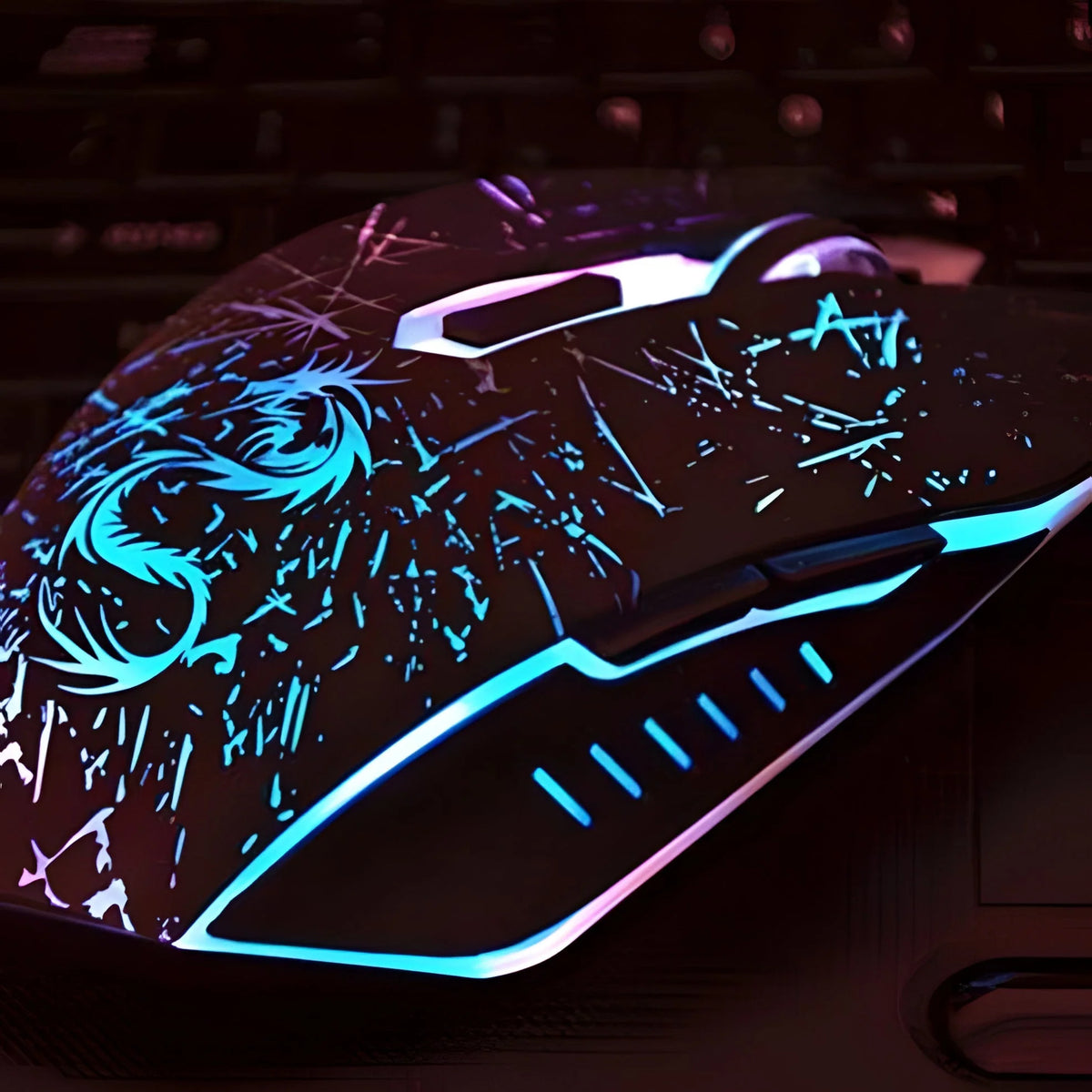 Gaming Mouse Wired 3200 DPI Programmable Buttons