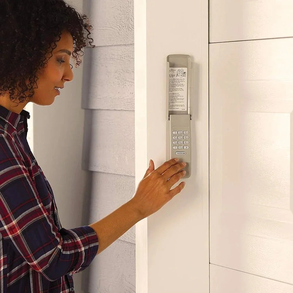 Garage Door Keypad Backlit & Weatherproof Rolling Code
