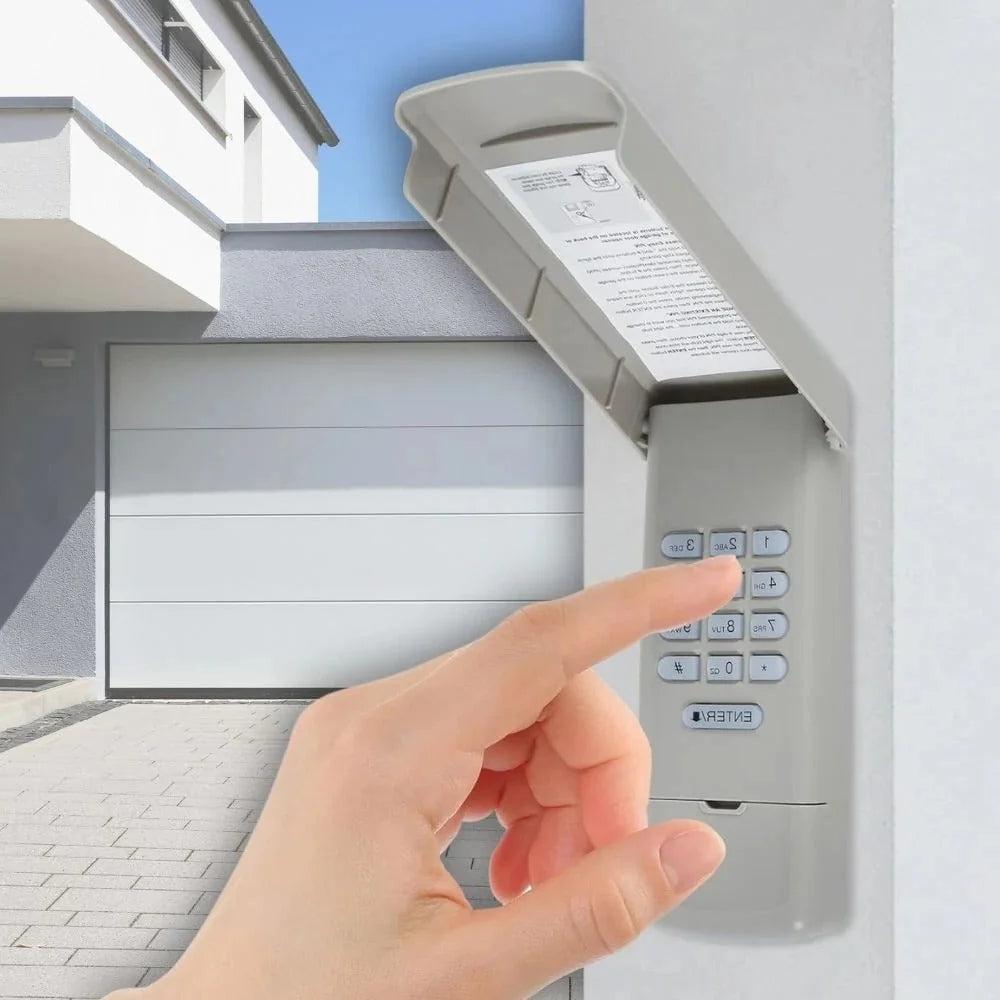 Garage Door Keypad Wireless 3-Channel Rolling Code