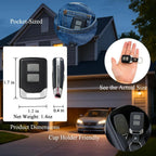 Garage Door Remote Two-Button Rolling Code 150 Ft Range