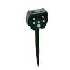 Garden Animal Repellent Motion-Activated Ultrasonic Solar-Powered