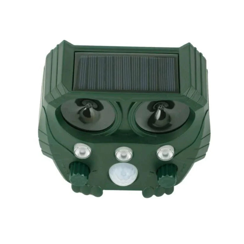 Garden Animal Repellent Motion-Activated Ultrasonic Solar-Powered