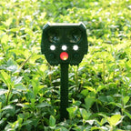 Garden Animal Repellent Motion-Activated Ultrasonic Solar-Powered