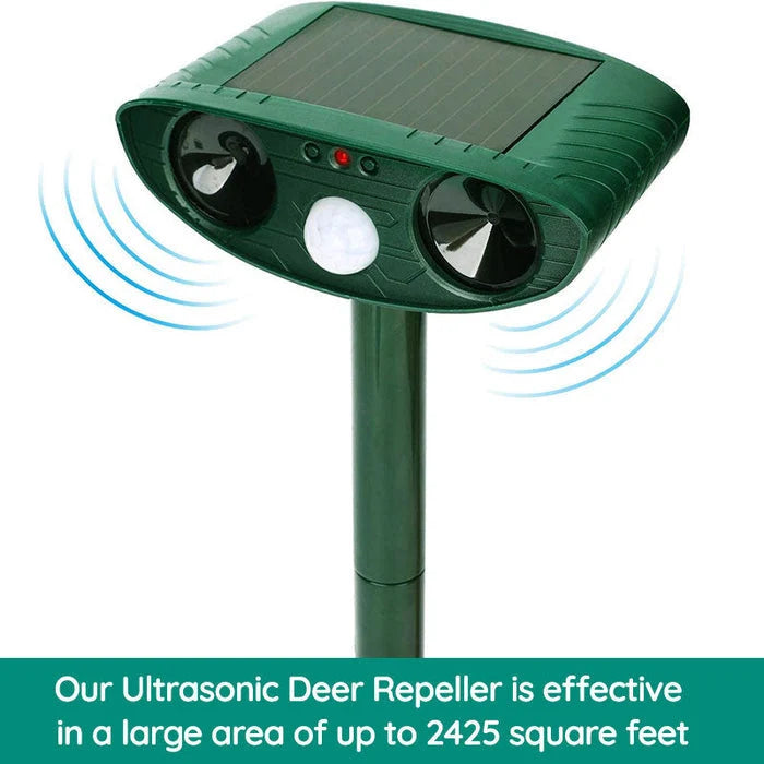 Garden Animal Repeller Solar Ultrasonic Motion Sensor