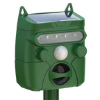Garden Animal Repeller Ultrasonic Solar-Powered & Motion-Activated