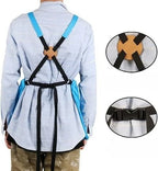 Garden Apron Water-Repellent Oxford Large Pockets