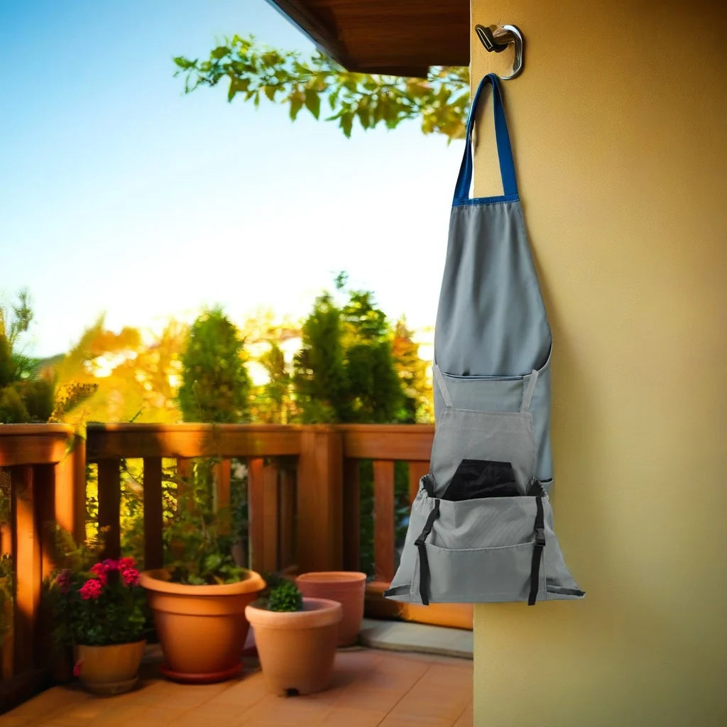 Garden Apron Water-Resistant Oxford Two Tool Pockets