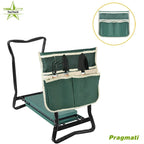 Garden Bench Foldable Padded Seat & Kneeler