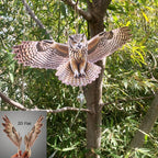 Garden Bird Deterrent Realistic Owl Weather-Resistant