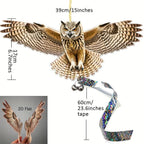 Garden Bird Deterrent Realistic Owl Weather-Resistant