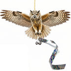 Garden Bird Deterrent Realistic Owl Weather-Resistant
